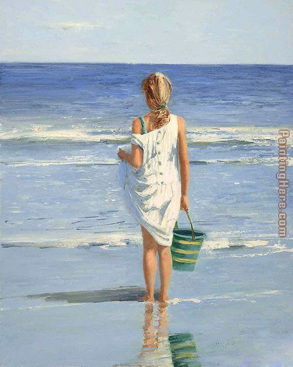 August Morning painting - Sally Swatland August Morning art painting